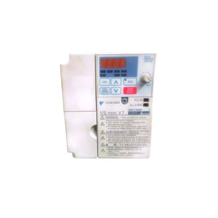 YASKAWA VS MINI V7 1.5KW INVERTER DRIVE CIMR-V7AA20P7 430VOLT 3PH