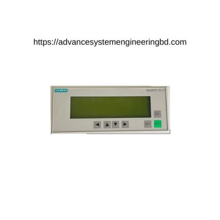 Siemens HMI  Text Display SIMATIC TD17-DP12